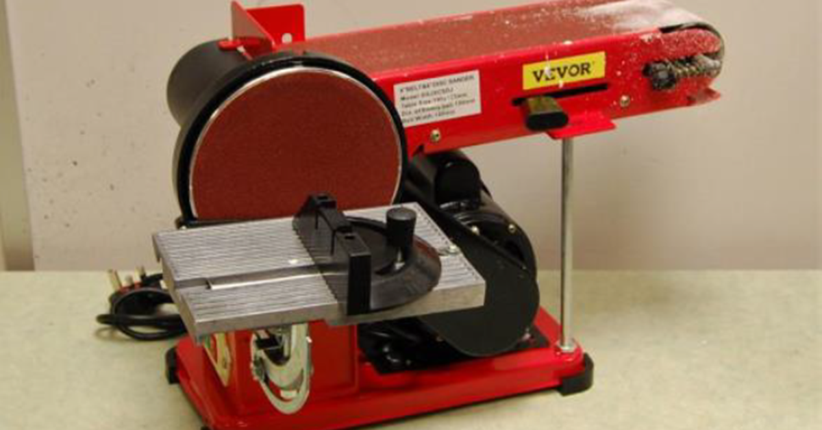 Vevor Belt Disc Sander Safety Notice Electrical Safety First