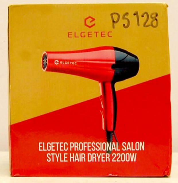 Elgetec Professional Salon Style Hairdryer 2200W Recall | Electrical Safety  First