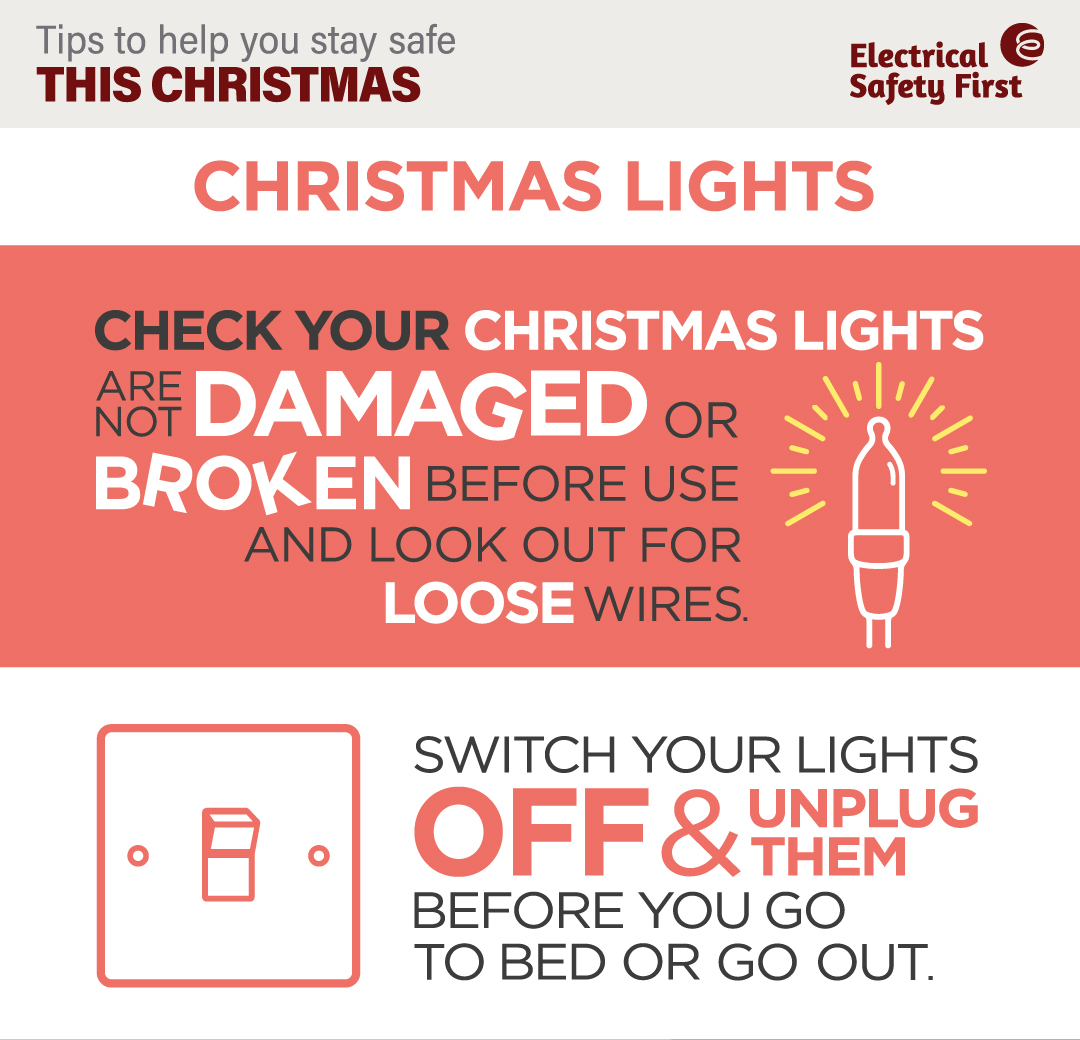 Electrical Safety At Christmas | Electrical Safety First