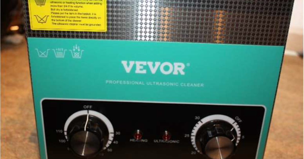 Vevor Ultrasonic Cleaner (JM)020 Safety Notice Electrical Safety First
