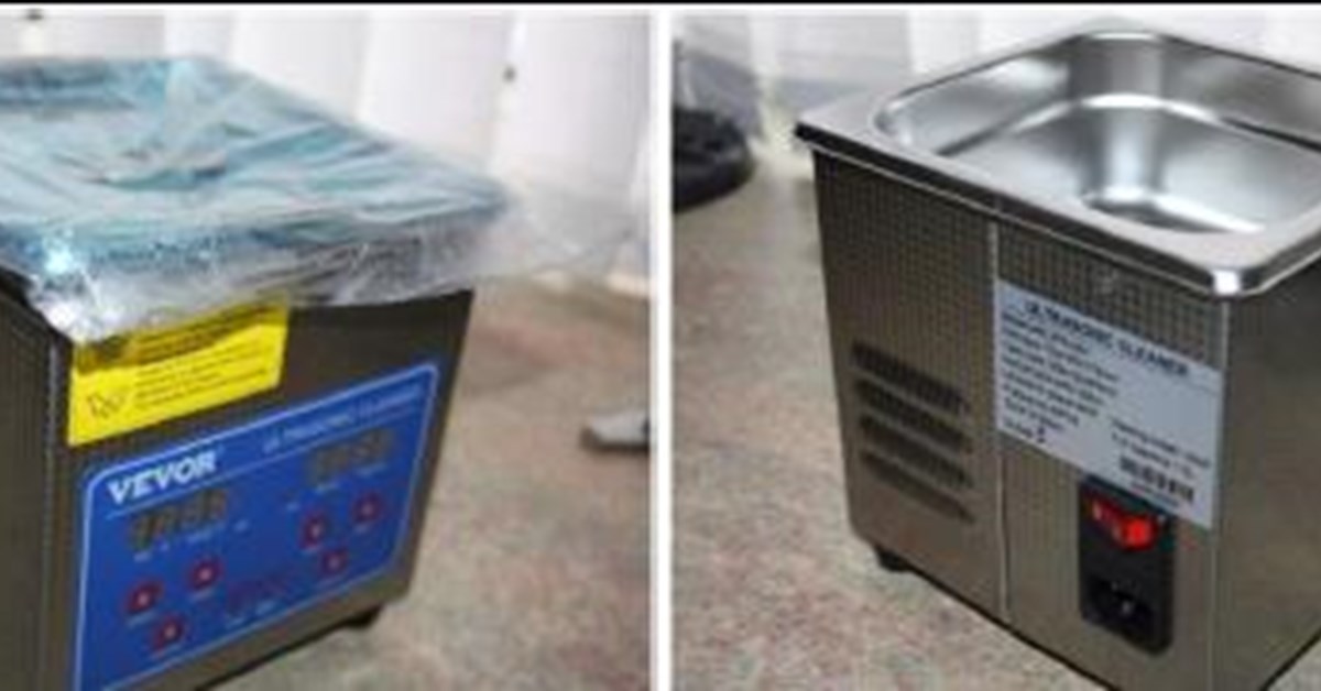 VEVOR Ultrasonic Jewellery Cleaner Recall Electrical Safety First