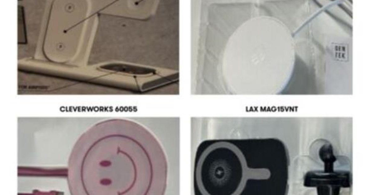 LAX, Gentek, Cleverworks and Brookstone Wireless Chargers Recall